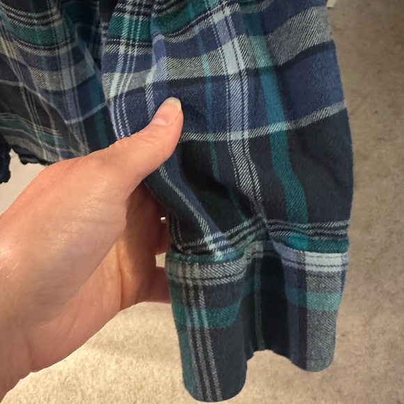 Dickies Relaxed Fit Blue and Black Plaid Shirt - Picture 6 of 12